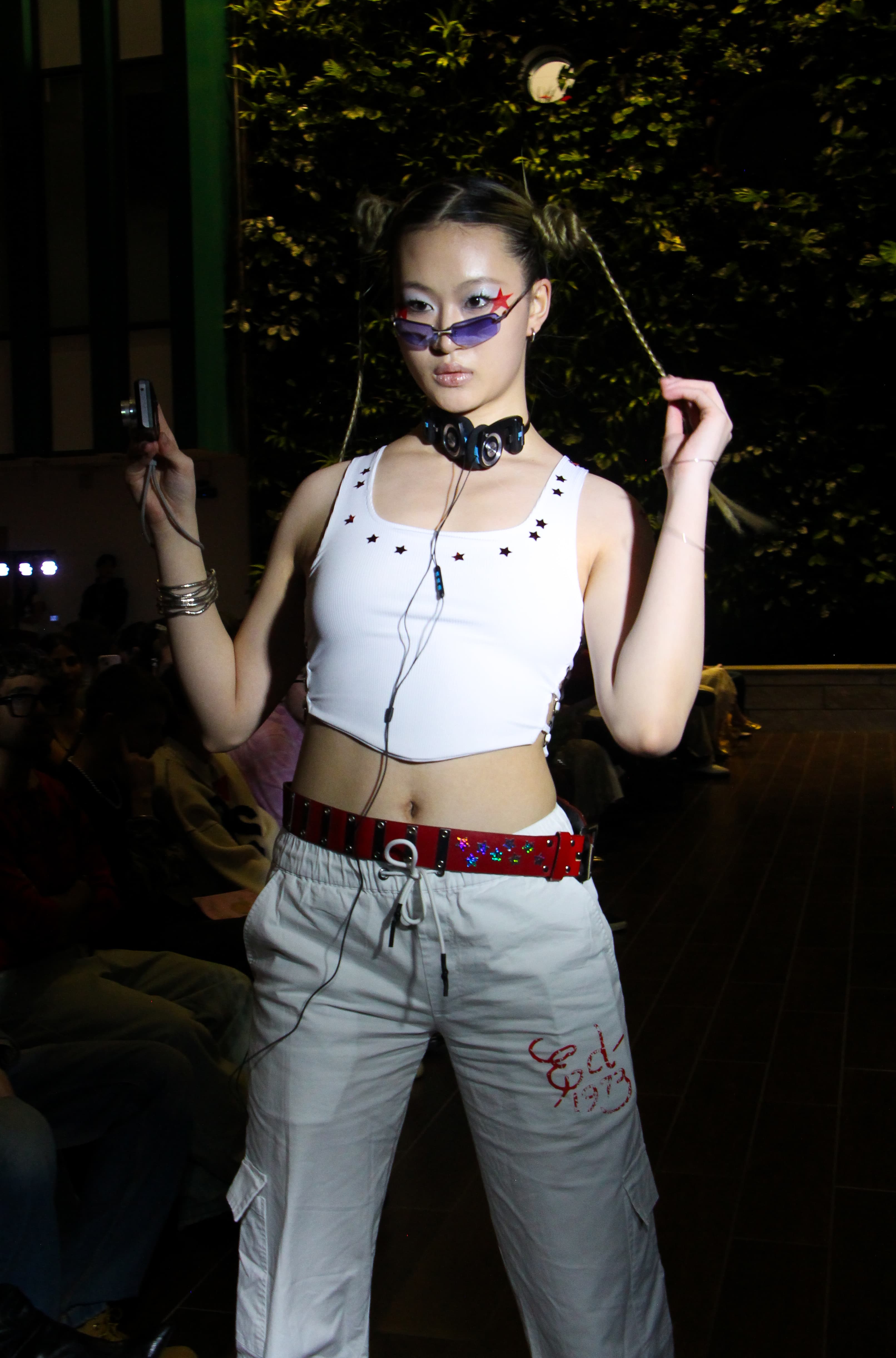 Runway look 7 from Future Relics collection