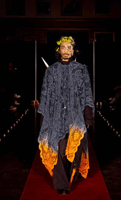 Runway look 2 from Haus of Horror collection