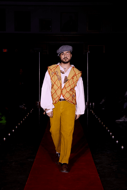 Runway look 7 from Haus of Horror collection