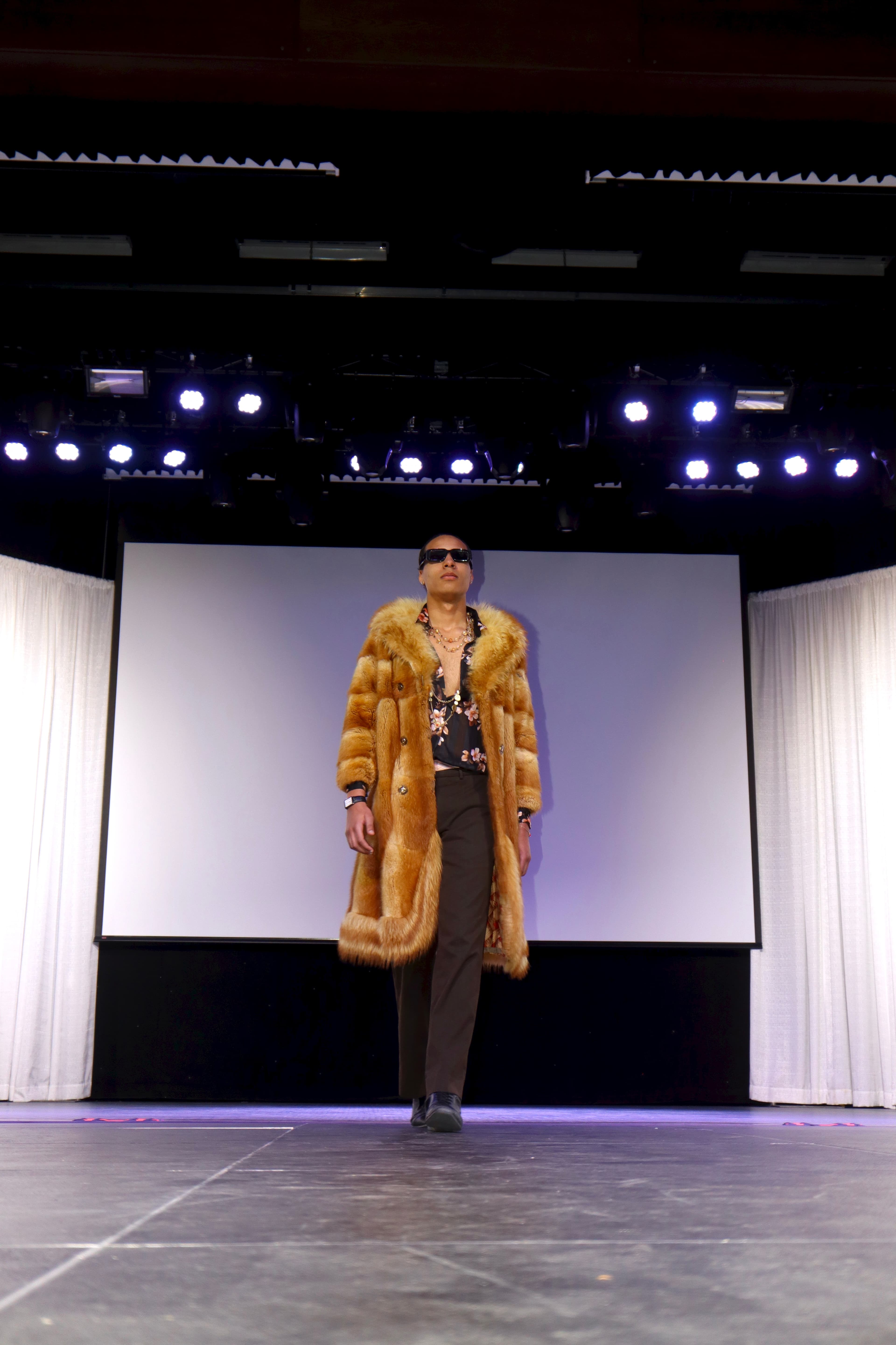 Runway look 2 from Revelations collection