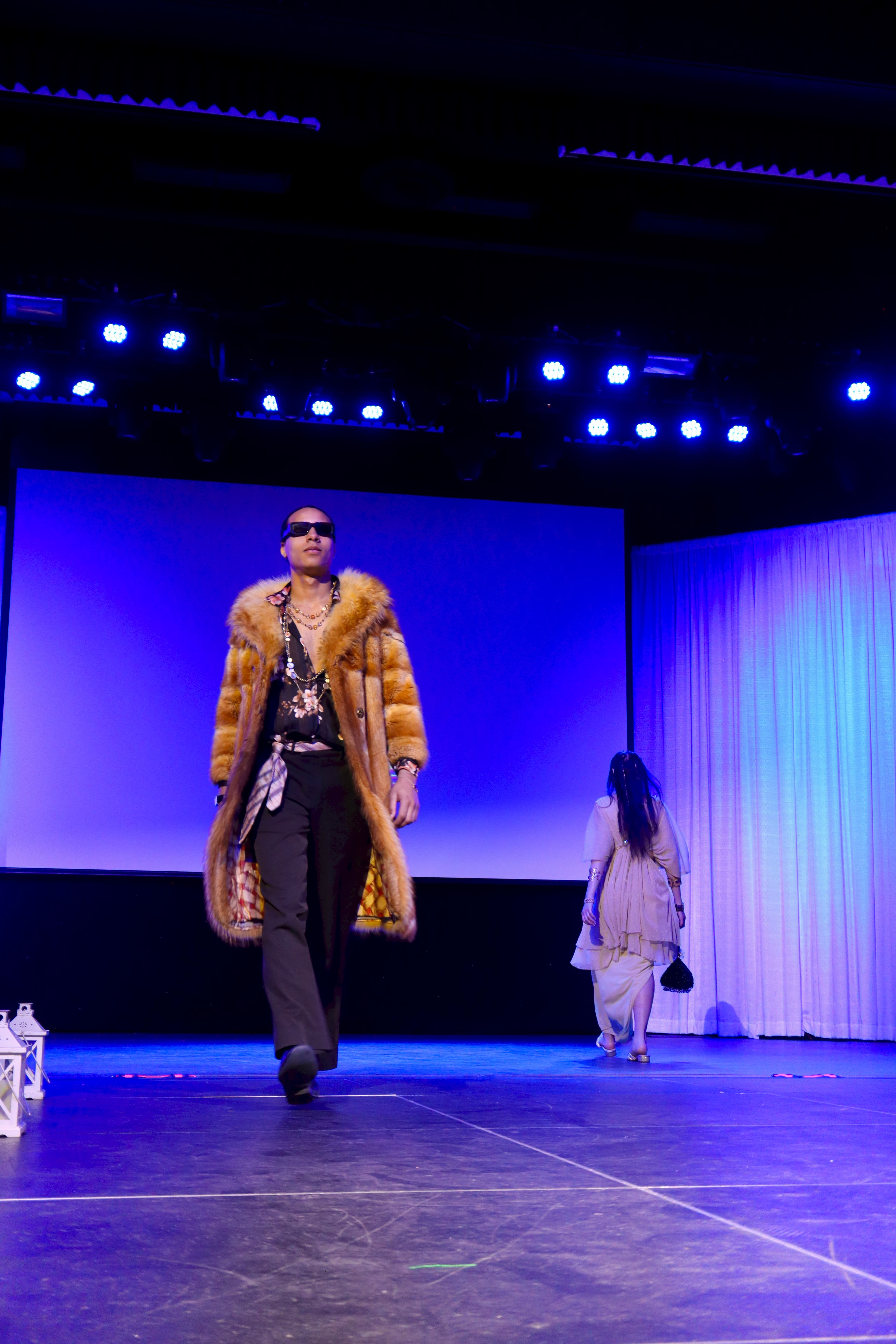 Runway look 8 from Revelations collection