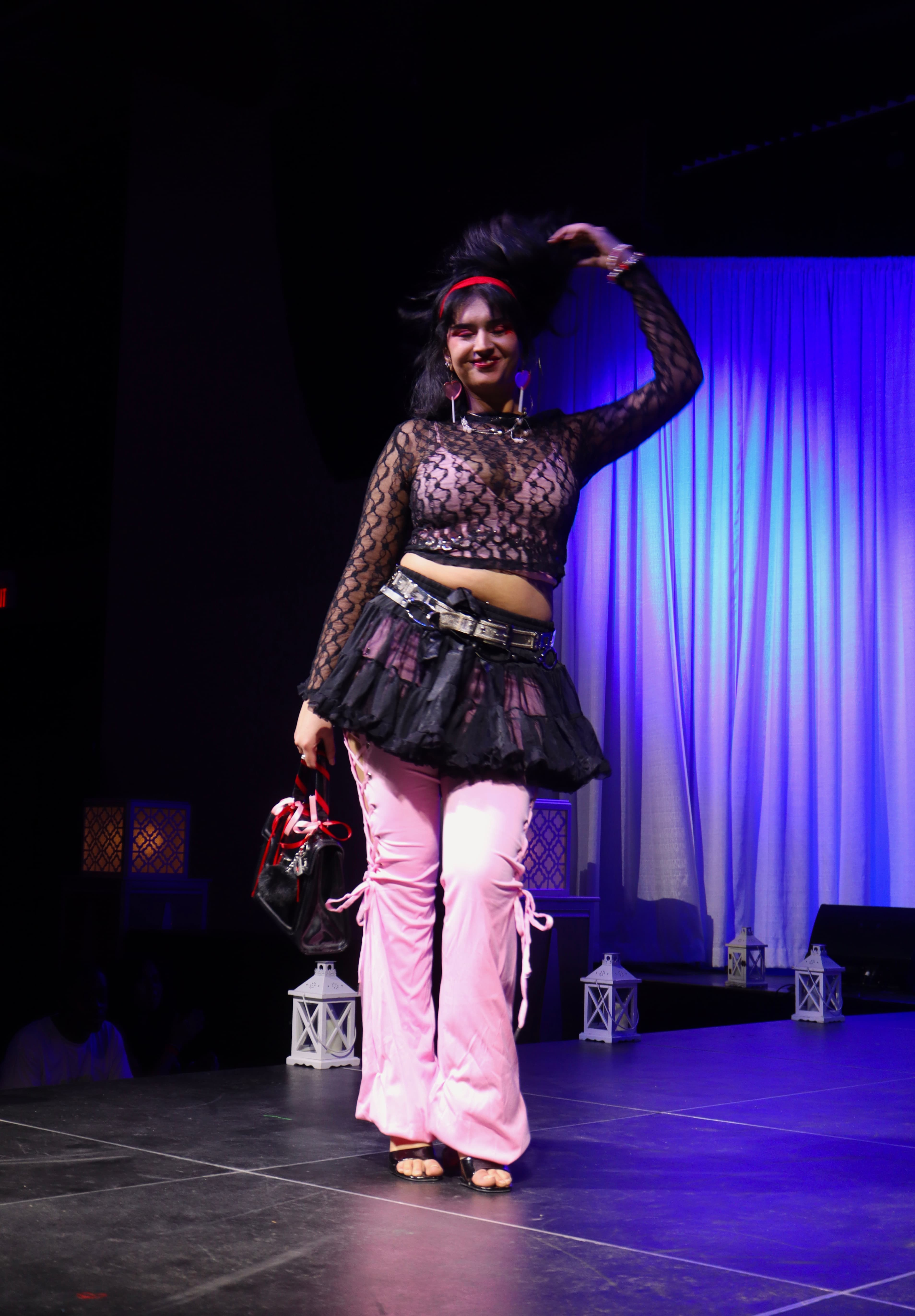 Runway look 15 from Revelations collection