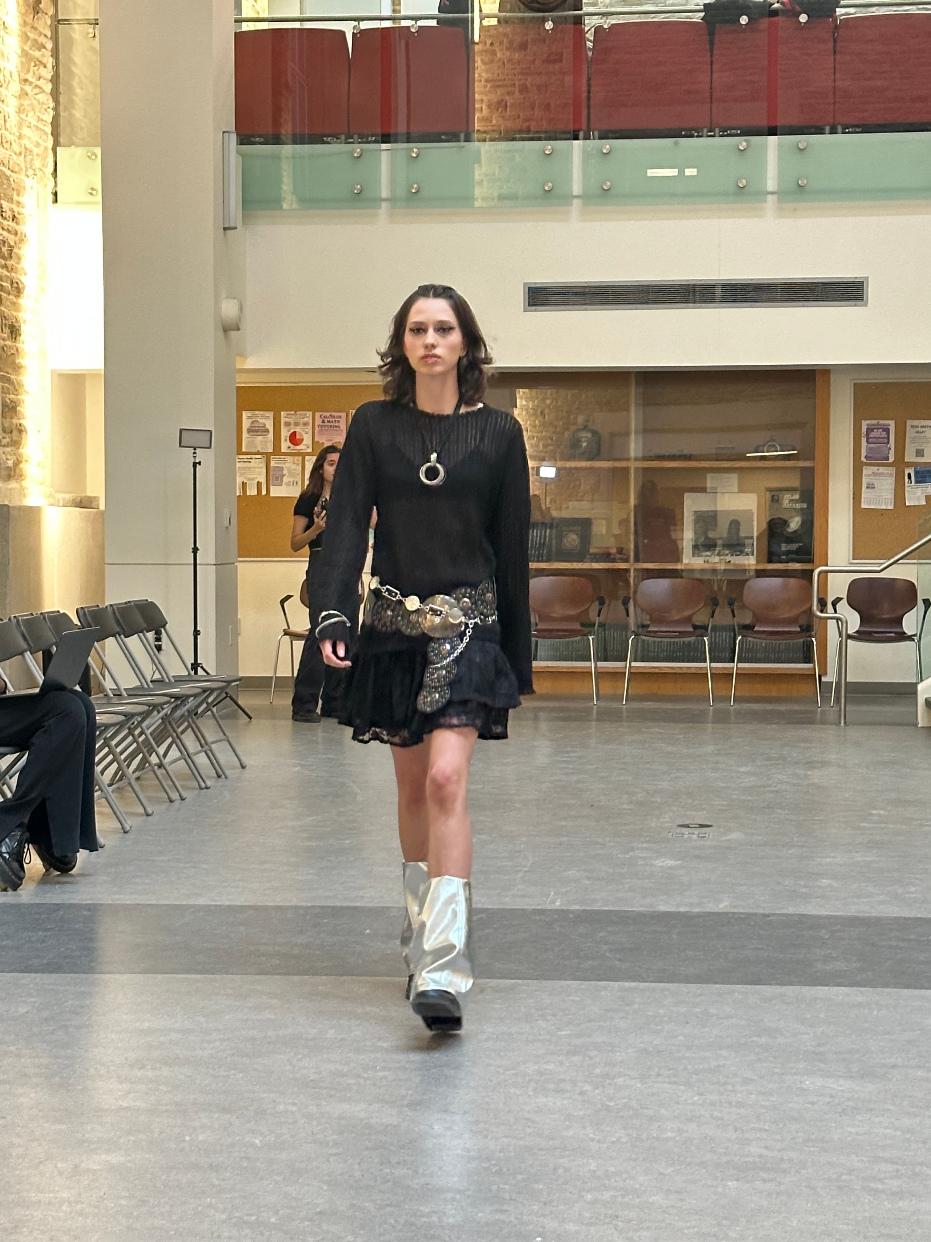 Runway look 2 from Revelations collection