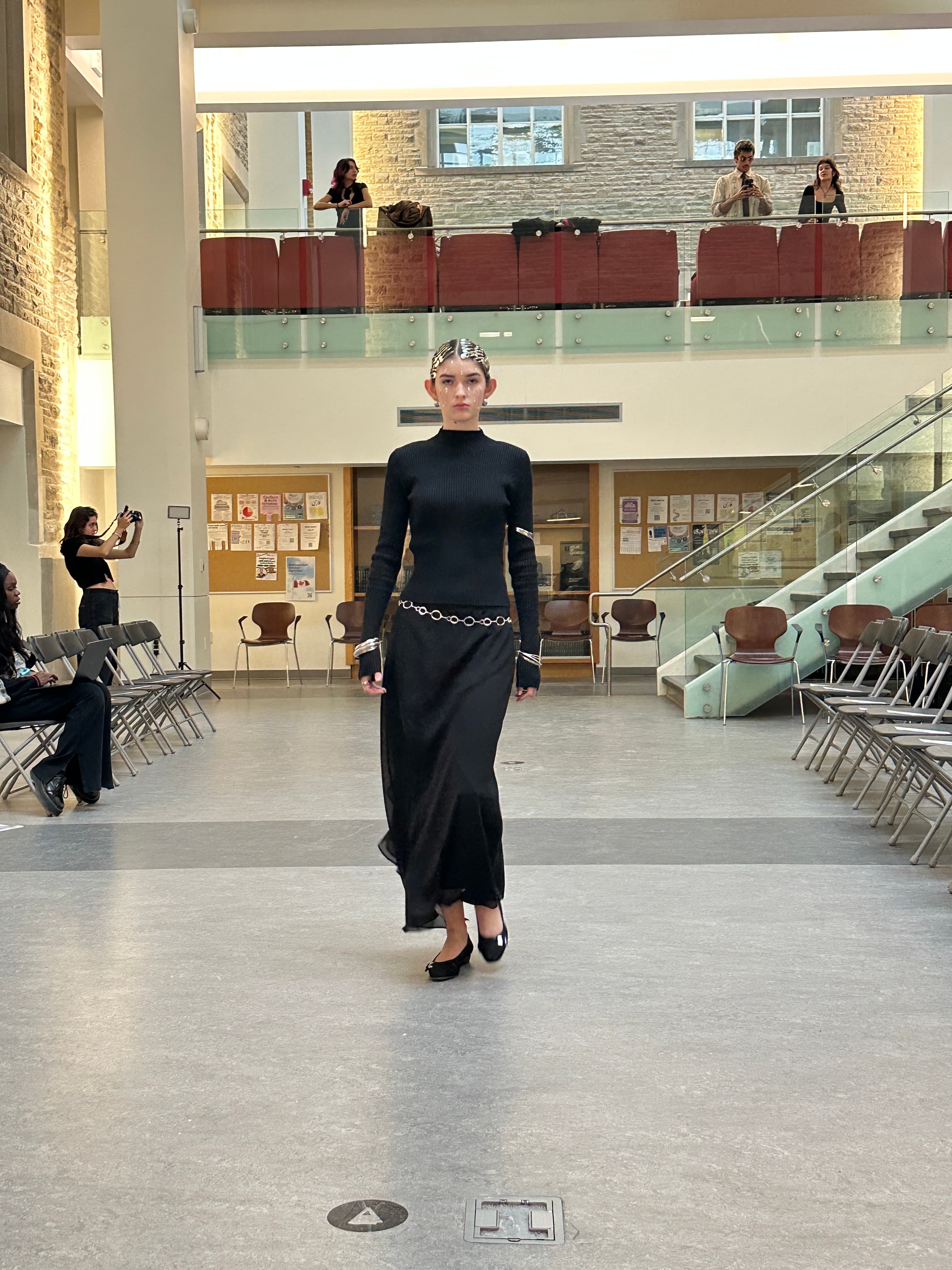 Runway look 8 from Revelations collection