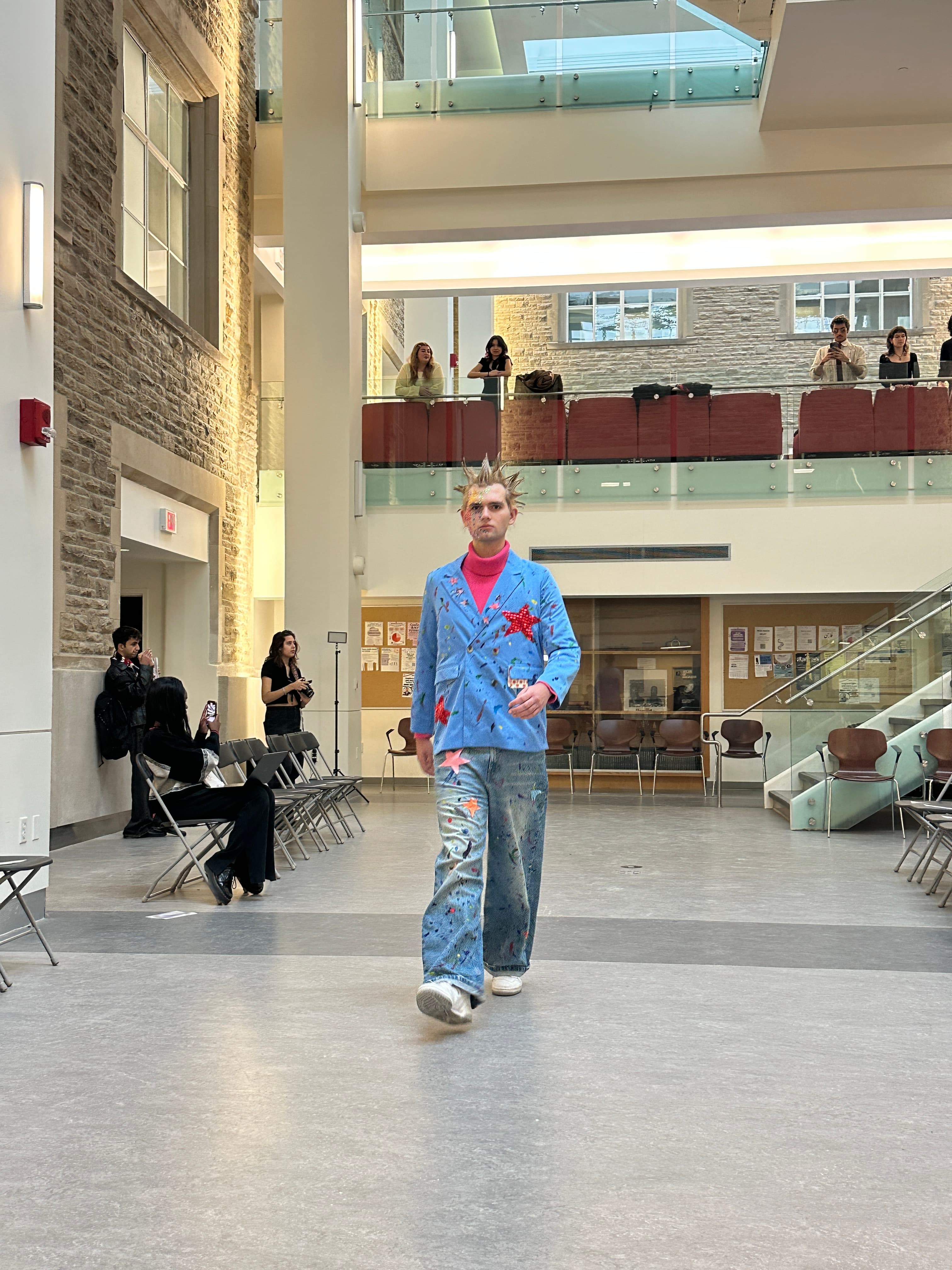 Runway look 9 from Revelations collection