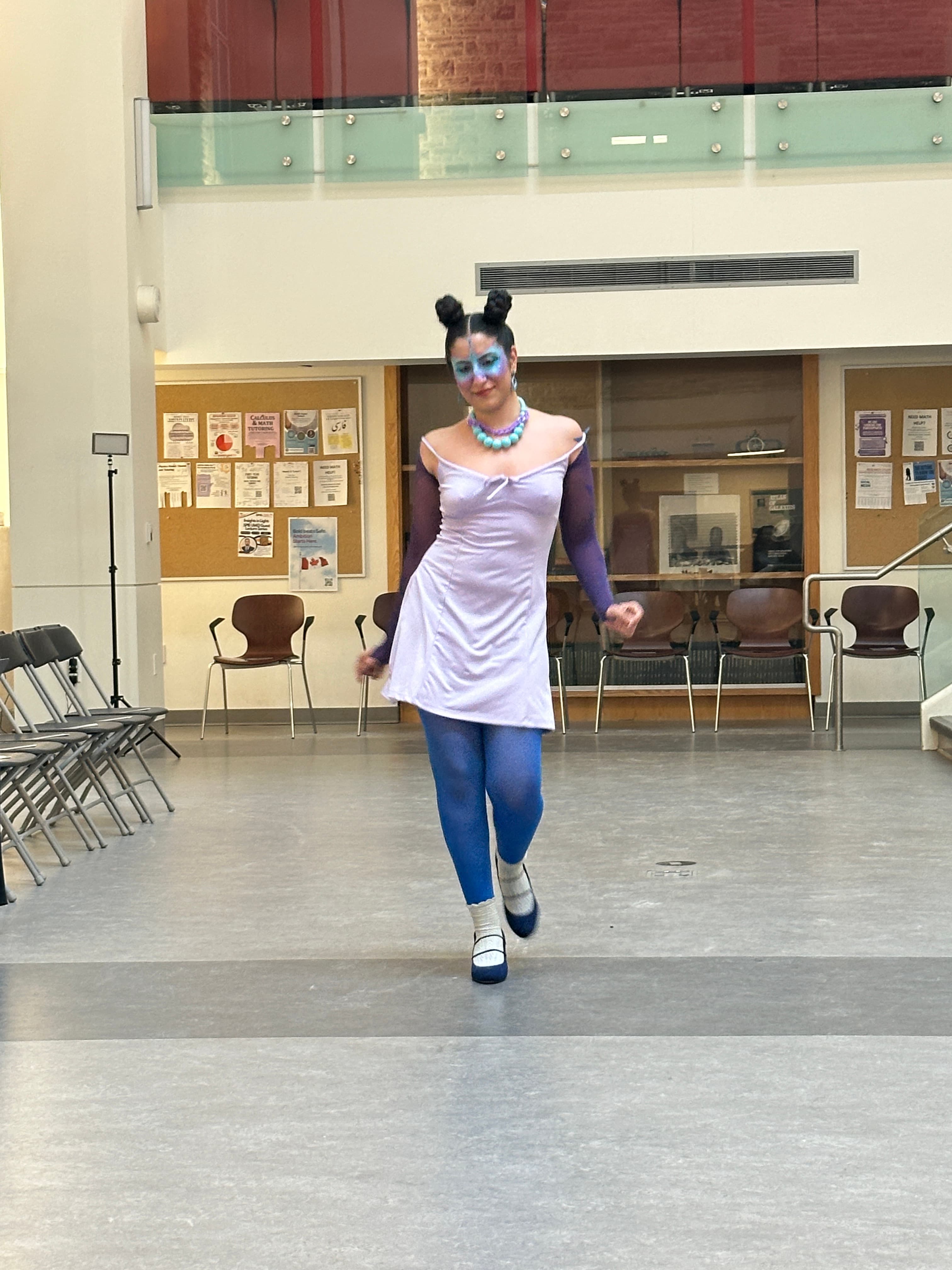 Runway look 16 from Revelations collection