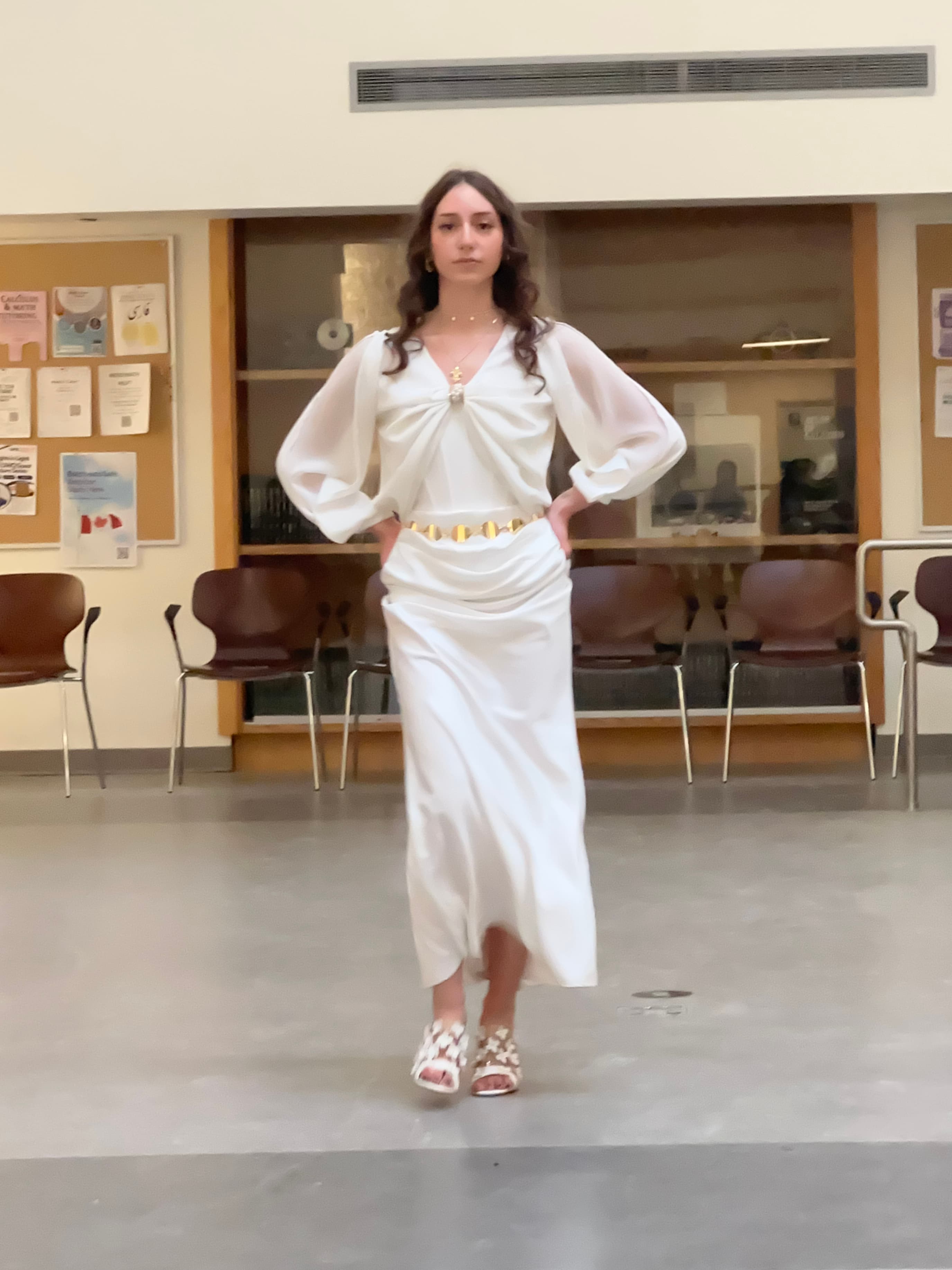 Runway look 25 from Revelations collection